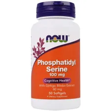 Фосфатидилсерин (PhosphatidylSerine) 100 мг 50 капсул