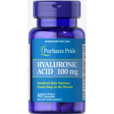 Гиалуроновая кислота (Hyaluronic Acid) 100 мг 30 капсул