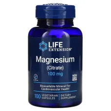 Цитрат магнію (Magnesium Citrate) 100 мг 100 капсул