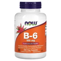 Вітамін В6 (Vitamin B6) 100 мг 250 капсул