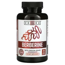 Берберин с магонией (Berberine with Oregon Grape) 500 мг/25 мг 60 капсул