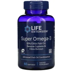 Супер Омега-3 (Super Omega-3) 60 капсул