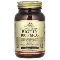 Біотин (Biotin) 1000 мкг 250 капсул