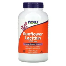 Соняшниковий лецитин (Sunflower Lecithin) 1200 мг 200 капсул