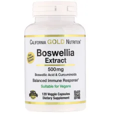 Экстракт босвеллии с экстрактом куркумы (Boswellia extract) 500 мг 120 капсул