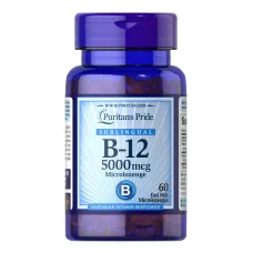 Витамин B-12 (Methylcobalamin Vitamin B-12) 5000 мкг 60 леденцов