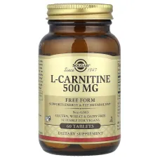 L-карнітин (L-Carnitine) 500 мг 60 таблеток