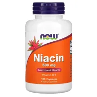 Вітамін B3 Ніацин (Niacin) 500 мг 100 капсул