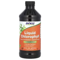 Хлорофилл жидкий (Liquid Chlorophyll) NOW Foods 473 мл со вкусом мяты