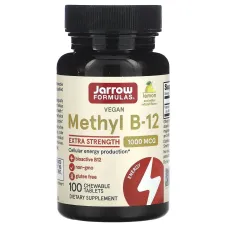 Витамин В12 (Methyl B12) 1000 мкг 100 леденцов со вкусом лимона