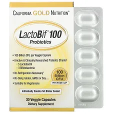Пробіотики (LactoBif Probiotics) 100 млрд КУО 30 капсул