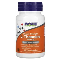 Л-Теанин двойная сила (L-Theanine) 200/100 мг 60 капсул