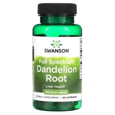 Кульбаба корінь (Dandelion Root) 515 мг 60 капсул