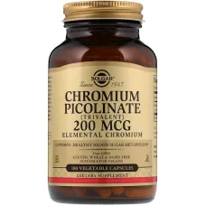 Хром піколінат (Chromium picolinate) 200 мкг 180 капсул