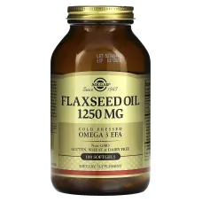 Лляна олія (flaxseed oil) 1250 мг 100 капсул