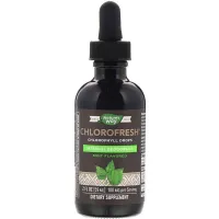 Жидкий хлорофилл (Chlorophyll Drops) 59 мл со вкусом мяты