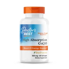 Коэнзим Q-10 с биоперином (CoQ10 with Bioperine) 100 мг 60 капсул