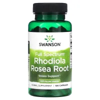 Родіола рожева (Rhodiola Rosea Root) 400 мг 100 капсул