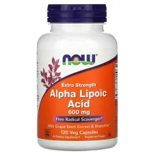 Альфа-липоевая кислота (Alpha-lipoic acid) 600 мг 120 капсул