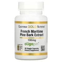 Пикногенол (экстракт коры приморской сосны) (French maritime pine bark extract) 100 мг 60 капсул
