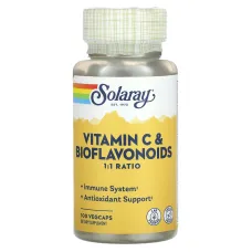 Витамин C и биофлавоноиды (Vitamin C Bioflavonoids 1:1 Ratio) 250 мг 100 капсул