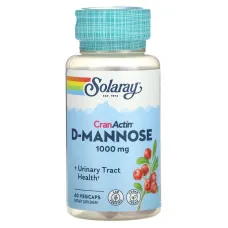 D-манноза с экстрактом клюквы (D-mannose with CranActin) 60 капсул 
