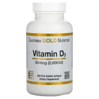 Вітамін D3 (Vitamin D3) 2000 МО 360 капсул