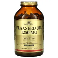 Лляна олія (flaxseed oil) 1250 мг 250 капсул