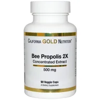 Прополіс 2X концентрований екстракт (Bee Propolis 2x) 500 мг 90 капсул