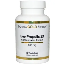 Прополис 2X концентрированный экстракт (Bee Propolis 2x) 500 мг 90 капсул