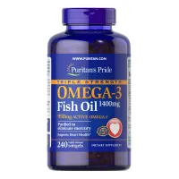 Омега-3 риб'ячий жир (Triple Strength Omega-3 Fish Oil) 1360 мг 240 капсул