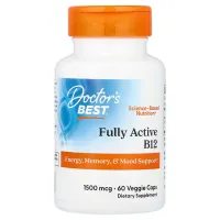 Вітамін В12 метилкобаламін (Fully active B12 methylcobalamin) 1500 мкг 60 капсул