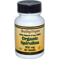 Органічна спіруліна (Organic Spirulina) 500 мг 30 таблеток