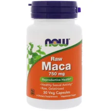 Необроблена Мака (Maca) 750 мг 30 капсул
