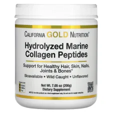 Морской Коллаген Гидролизованные пептиды (Hydrolyzed Marine Collagen Peptides) 200 г