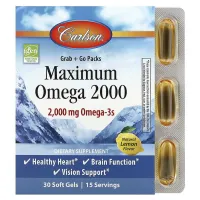 Максимум Омега 2000 (Maximum Omega 2000) 2000 мг 30 капсул