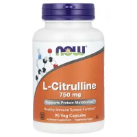 Л-Цитруллин с кальцием (L-Citrulline) 750/36 мг 90 капсул