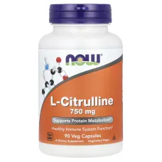 Л-Цитруллин с кальцием (L-Citrulline) 750/36 мг 90 капсул