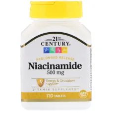 Ниацинамид (Niacinamide) 500 мг 110 таблеток