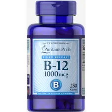 Витамин B-12 (Vitamin B-12 Timed Release) 1000 мкг 250 капсул