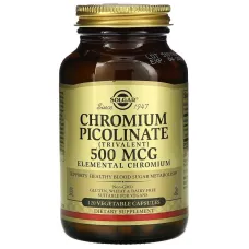 Хром піколінат (Chromium picolinate) 500 мкг 120 капсул