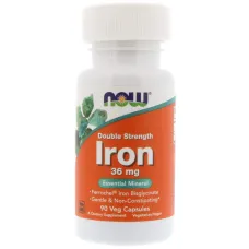 Железо (Iron) 36 мг 90 капсул