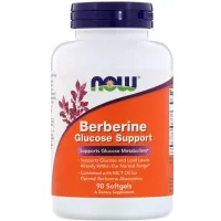 Берберин для регулирования уровня глюкозы (Berberine Glucose Support) 400 мг 90 капсул