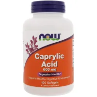 Каприлова кислота (Caprylic Acid) 600 мг 100 капсул