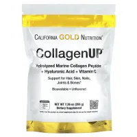 Коллаген пептиды с гиалуроновой кислотой, CollagenUP Peptides, California Gold Nutrition, 5000 мг 206 г