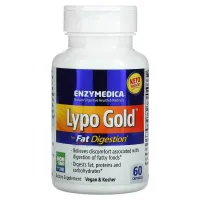 Ферменти для перетравлення жирів (Lypo Gold) 60 капсул