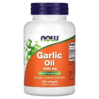 Олія часникова (Garlic Oil) 1500 мг 250 капсул