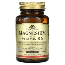Магній з вітаміном В6 (Magnesium Vitamin B6) 133.3 мг/8.3 мг 100 таблеток