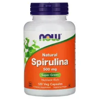Спіруліна органічна (Spirulina Organic) 500мг 120 капсул
