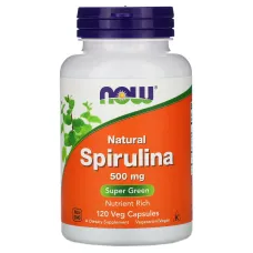 Спирулина органическая (Spirulina Organic) 500 мг 120 капсул
